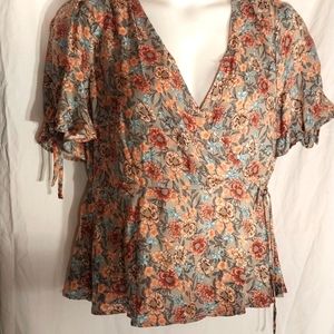 Maurices XXL floral shirt